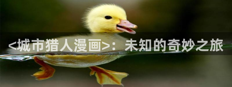 香蕉漫画app入口：<城市猎人漫画>：未知的奇妙之旅
