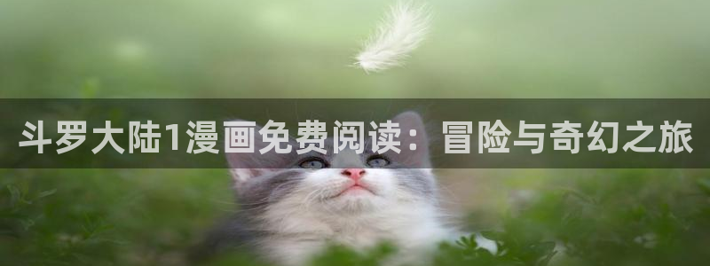 香蕉文化漫画书阅读下拉式最新：斗罗大陆1漫画免费阅读：冒险与奇幻之旅